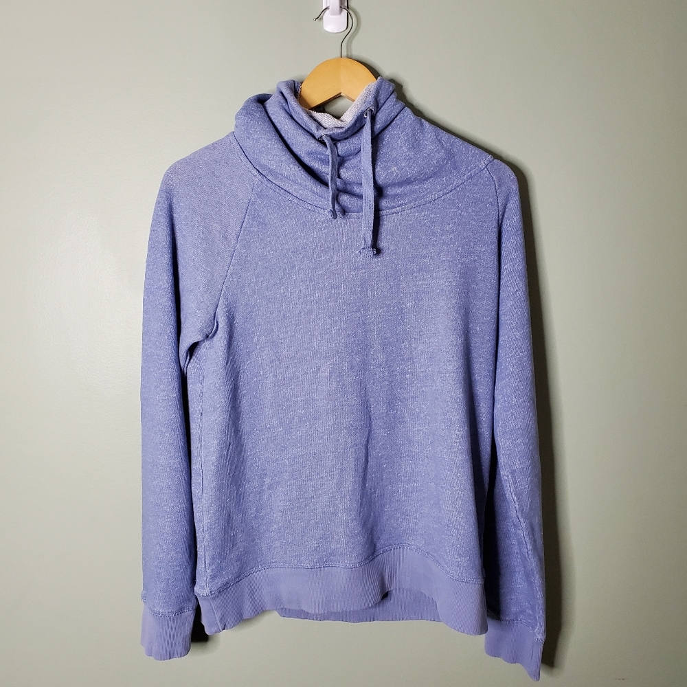 Denver Hayes cotton blend cowl neck sweater medium